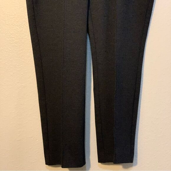 CHICO’S The Lindy Stretch Trousers  1 Medium Dark Gray Side Zipper. - Picture 5 of 16